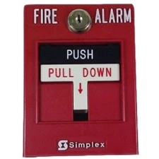 Simplex 2099-9756 Pull Station Manual Double Action Push