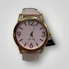 Nine West Women's Gold-Tone Quartz Analog Watch