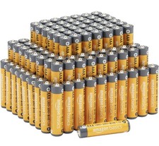 100 Amazon Basics AAA Alkaline High-Performance Batteries 1.5 Volt 10-Year Shelf
