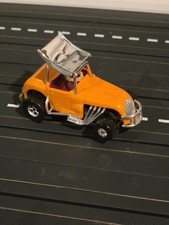 Aurora Thunderjet Tjet SUPER MODIFIED ROADSTER ORANGE HO Slot Car 1484