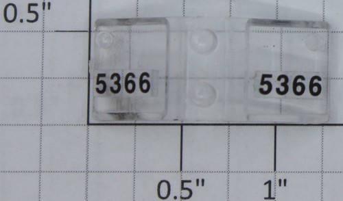 Lionel 52078-17 #5366 SD-9 placa numeradora frontal transparente e inserto de lente | Condition: New