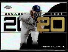 2020 Topps Chrome Update #DNC-20 Chris Paddack Decade's Next Card 0903I