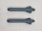 Vintage GI Joe Conquest X 30 Drop Bomb missile original vehicle weapon part 1986