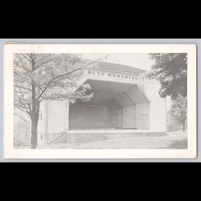 Postcard Butz Memorial Allentown PA 1956 Dedication Event