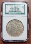 NGC Certified BINION Collection 1896 Morgan Silver Dollar Green Label Ungraded