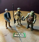 Vintage Star Wars Figures Leia Boushh, Han Bespin, Gamorrean Guard ALL COMPLETE