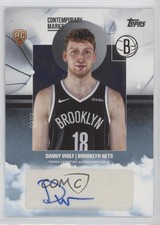 2025-26 Topps Contemporary Marks Danny Wolf #CM-DW Rookie Auto RC