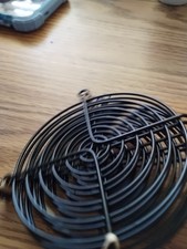 Computer Fan Grills Flat Black 10 