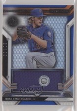 2016 Topps Strata Clearly Authentic Relics Blue 30/99 Noah Syndergaard 2p7