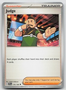 Judge 176/198 Scarlet & Violet Base Set