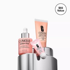 CLINIQUE Active Glow Moisture Surge Skincare Set Hydrating Face Care