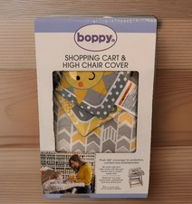 Boppy - Shopping Cart  High Chair Cover- Gender Neutral - Plush toy included 