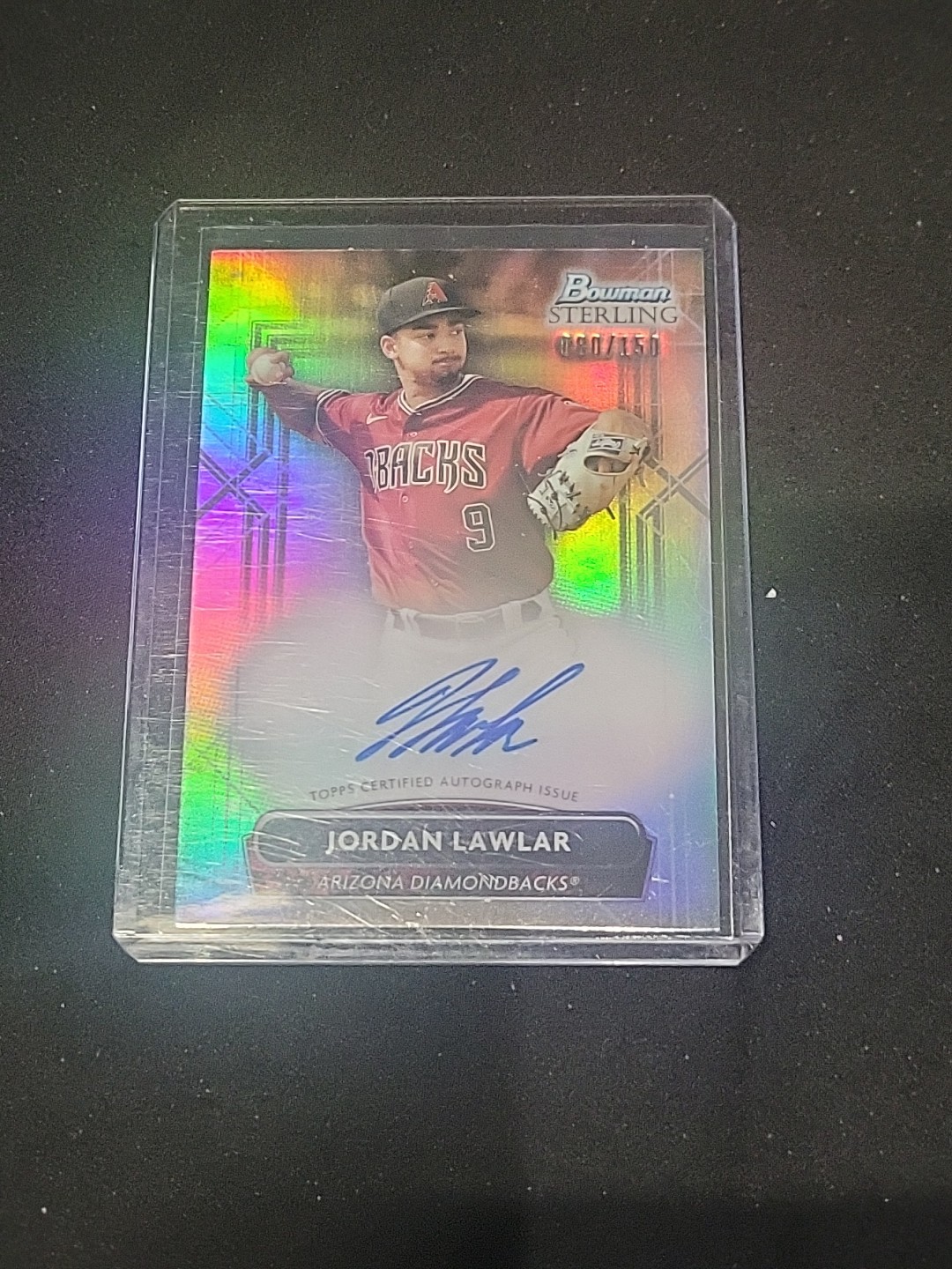 ⚾️🔥Lot Of (4) Autos Jordan Lawler (2) PSA 10's (1)PSA 9 (1) Raw #'erd D Backs⚾️ view 9