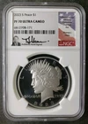 2023 S Proof $1 Peace Silver Dollar NGC PF70 Ultra Cameo