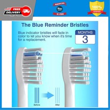 3 Replacement Brush Heads for Waterpik Sonic Fusion SF-01 SF-02 SF-03 SF-04