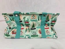 NEW!! Thirty One Medium Utility Tote ( Snow Globe Shake Up )