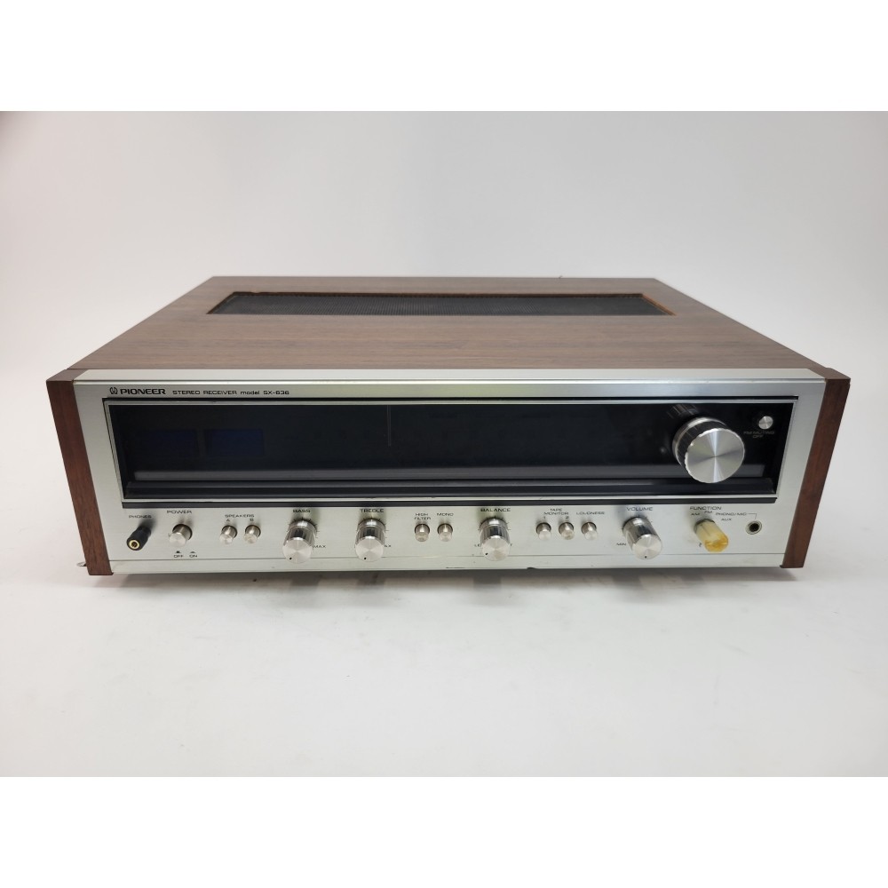 Vintage Pioneer SX-636 Stereo Receiver - Tested, See Notes | eBay