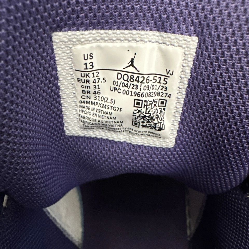 Size 13 - Air Jordan 1 Mid Sky J Purple - Image 4 of 4