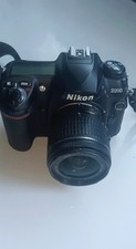 Nikon D200 appareil photo reflex numérique Digital SLR série Nikon D noir
