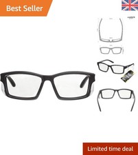 Adult VISION Safety Readers, +2.5 Dioptre Magnification, Clear Anti-Fog Lenses