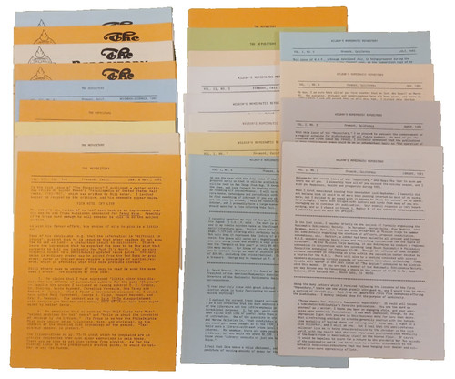 Cal Wilson's "The Repository" numismatic literature bulletin, complete 1982-1988