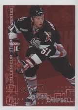 1999 ITG Be A Player Millennium Signature Series Ruby /1000 Brian Campbell v6h