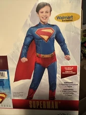 Halloween Costume Boys Marvel Superman Small 6-7 New