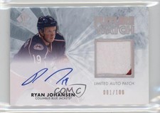 2011 SP Authentic Future Watch Limited 81/100 Ryan Johansen #245 Patch Auto 0k70