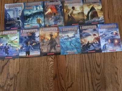 I Survived, Lot of 11, by Lauren Tarshis, TPB Book Set - Image 1 of 3