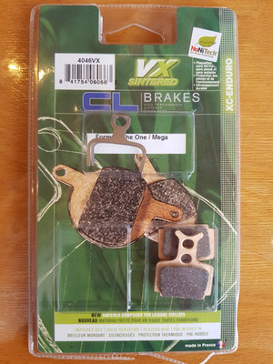 CL BRAKES 4046VX, Formula The One/Mega Sintermetall Bremsbeläge
