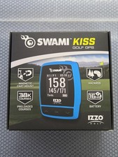 Izzo Swami Kiss Golf GPS Entfernungsmesser (blau) - neu versiegelt