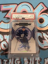 Bobby McMann Ultimate Introductions Auto 2023-24 Upper Deck Ultimate PSA 8 (CH)