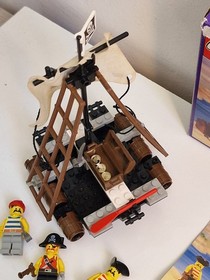 Lego Vintage Set Legoland Pirates 6261 Raft Raiders with box instructions