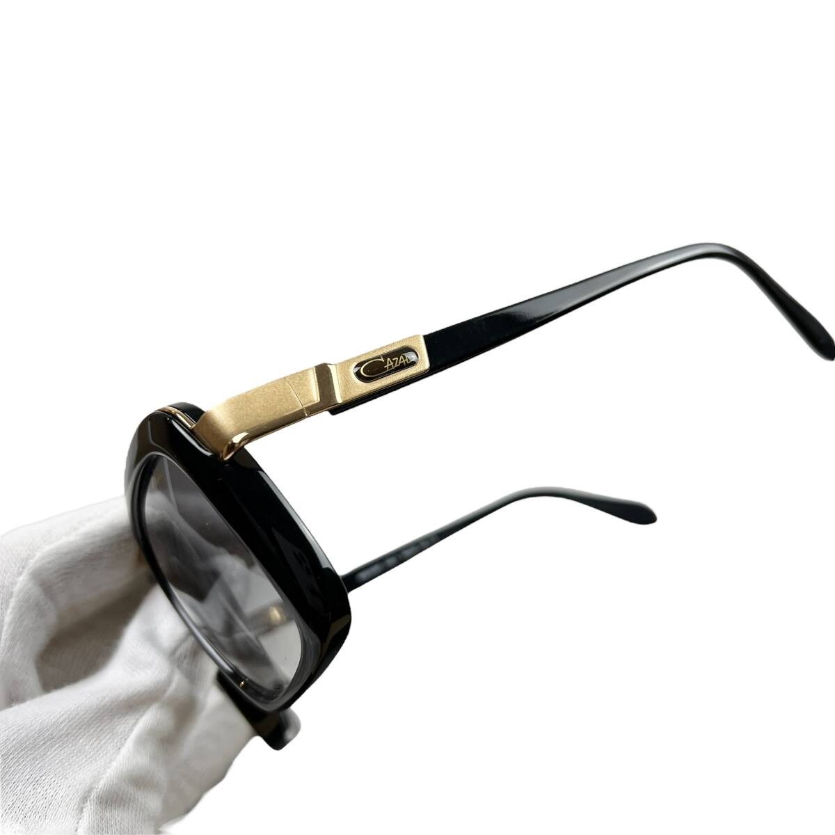 Cazal MOD 616/7 COL1 Rectangular Glasses Black Lu… - image 3