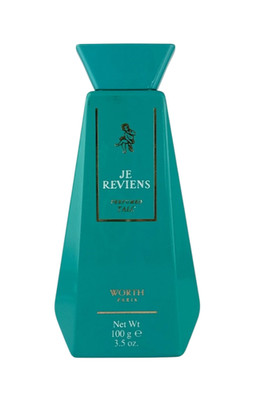 (39,99EUR/100G) WORTH - JE REVIENS WOMAN 100G PERFUMED TALC PUDER NEU