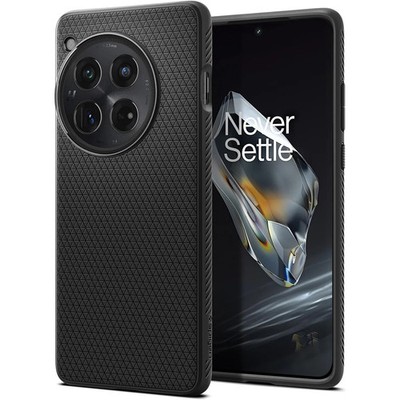 Handyhülle für OnePlus 12 Spigen Case Cover Etui Hülle Tasche Schwarz