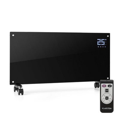 KLARSTEIN KONVEKTOR ELEKTRO HEIZUNG MOBIL HEIZGERÄT GLAS TOUCH DSIPALY TIMER