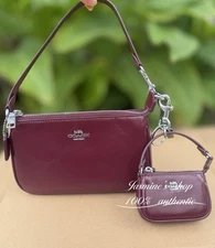 NWT Coach Boxed Nolita 19 And Nolita Bag Charm Set smooth leather CCK95