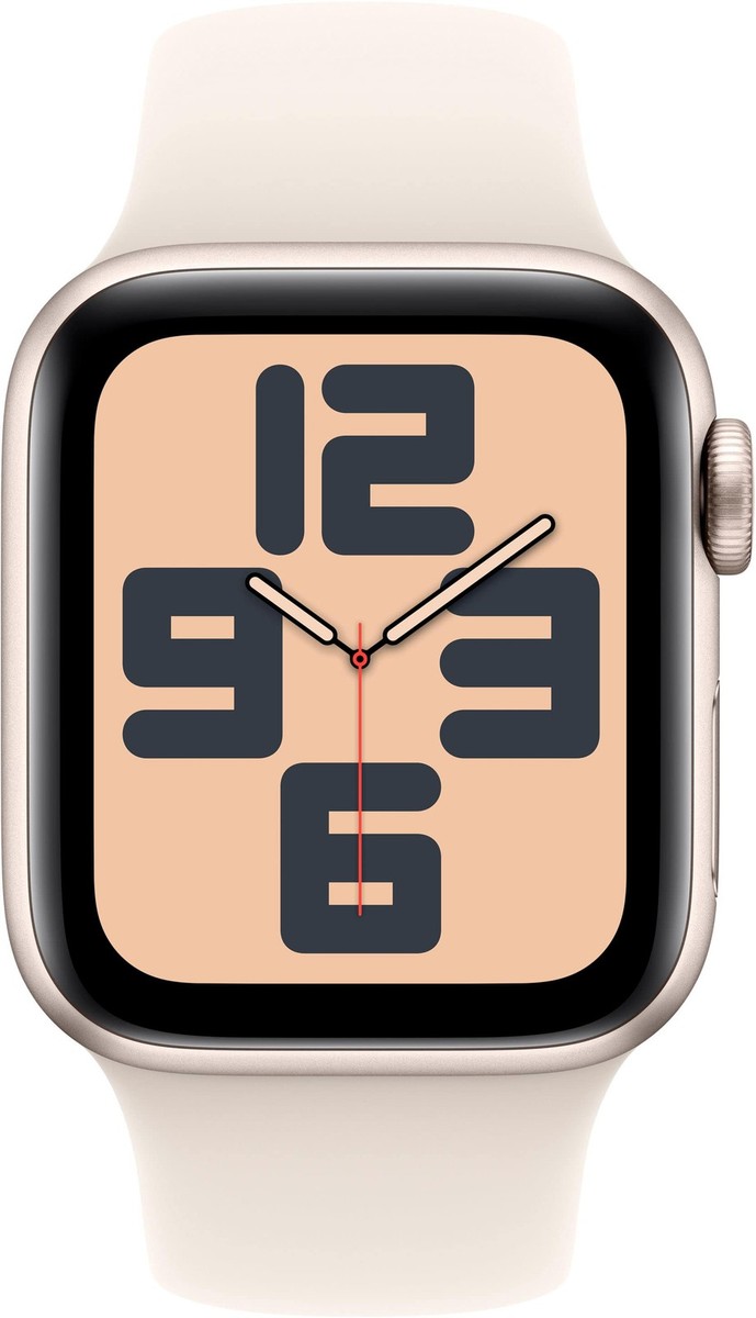 Apple Watch SE 2 40mm Starlight Aluminum - Starlight Sport