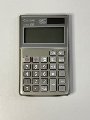 Canon 80-LS8TCG Taschenrechner LS8TCG, Solar