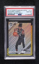 2019 Donruss Optic Choice Black Gold Prizm 7/8 DeMarre Carroll PSA 10 GEM MT n0c
