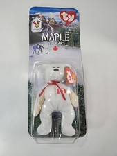 Maple The Bear 1996 McDonald's TY BEANIE BABY Canada Promo NEW Sealed NIP
