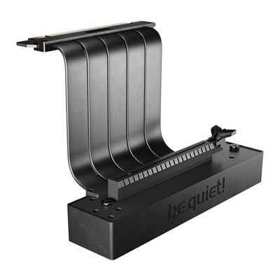 be quiet! Riser Cable, Vertical PCIe GPU Mounting, Black