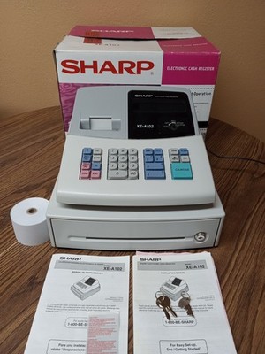 Sharp XE-A102 Electronic Cash Register