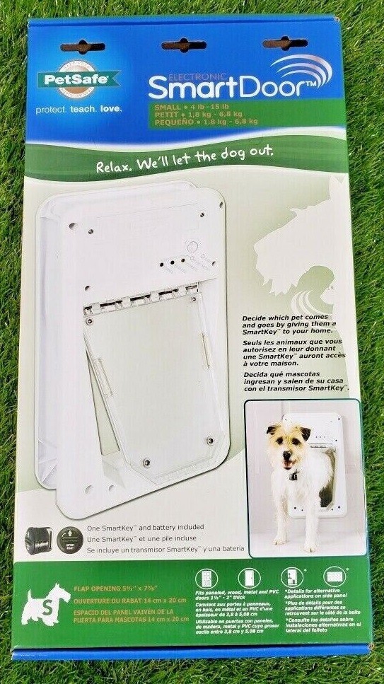 PetSafe Dog and Cat Electronic SmartDoor Small White PPA1110711 eBay