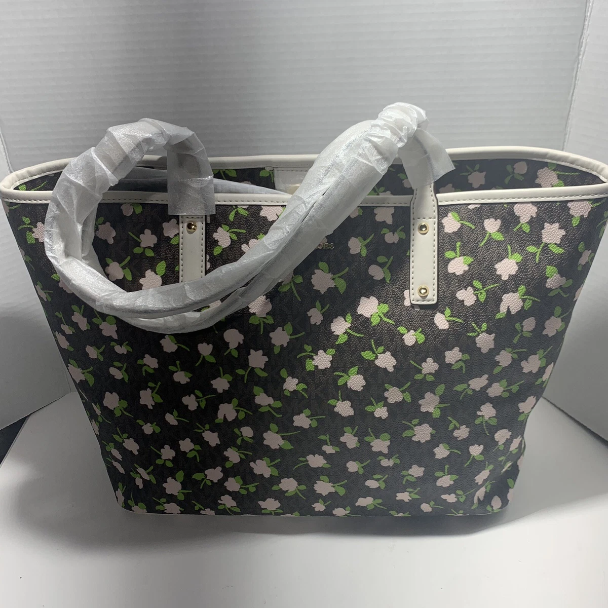 Michael kors flower tote online
