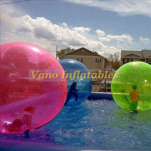 2 x Wasser Walking Bälle 6,6ft Zorbs aufblasbar Hamsterball Mensch Wasser Walker 2m - Bild 2 von 3