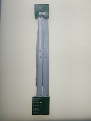 New Richelieu 2-Pack 22-in Drawer Slide Bearing Steel Mount Hardware 