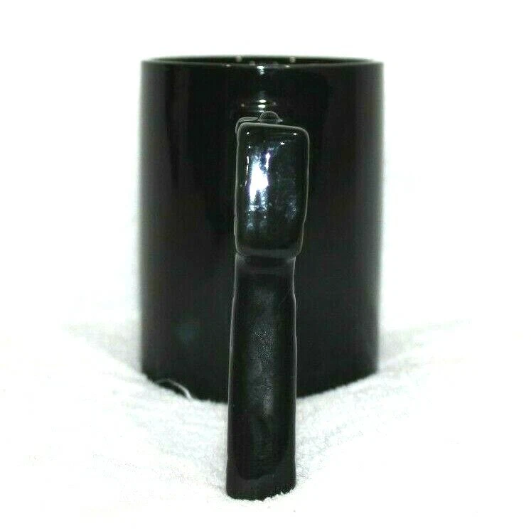 Big Mouth Toys The Gun Mug Pistol Shape Design Holds 12 oz Coffee Tea Black - Image 3 of 4