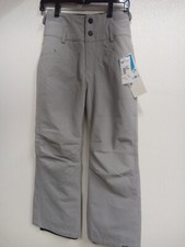 Girl's ROXY Diversion Insulated Snow Pants Gray SZ L/12 5B1A